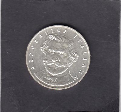 Beschrijving: 1.000 Lire GIUSEPPE VERDI